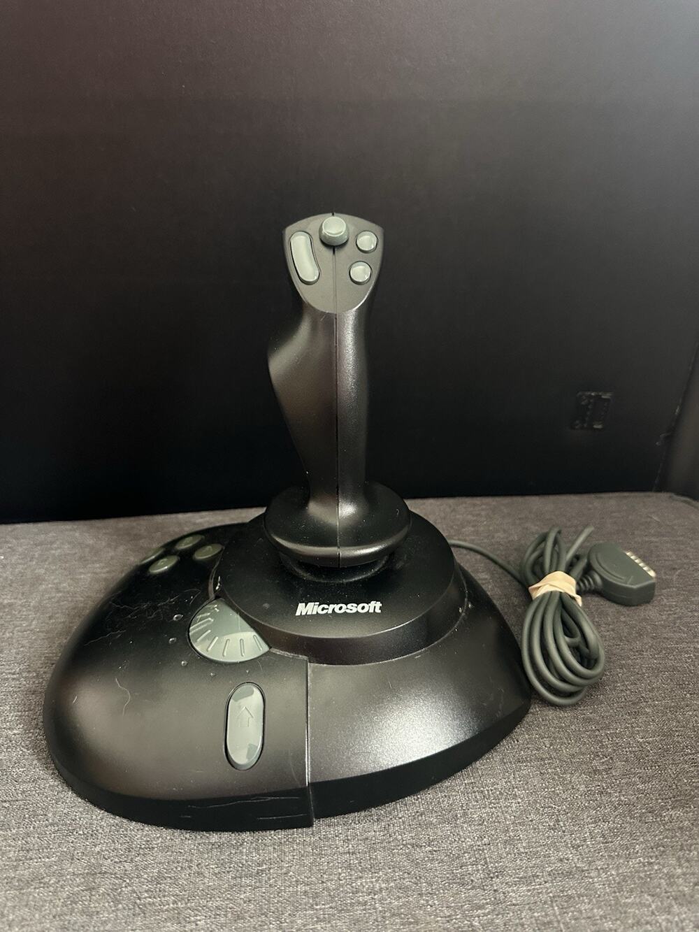 Microsoft SideWinder Precision Pro Joystick X03-57540 15-Pin PC Flight Simulator